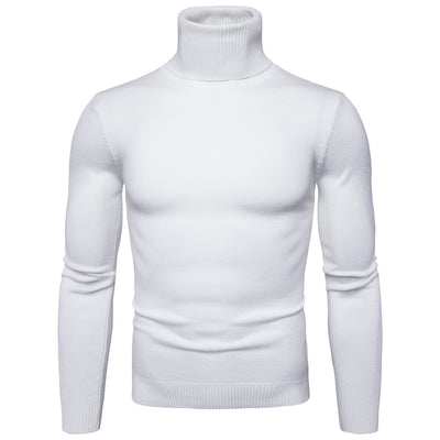 Suéter Térmico Cuello Alto Slim Fit para Hombre - Abrigo Base Cálido - Image 9