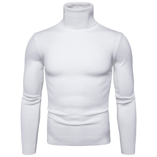 Suéter Térmico Cuello Alto Slim Fit para Hombre - Abrigo Base Cálido - Image 9