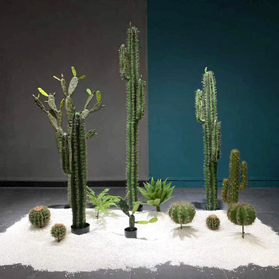 Planta Artificial Decorativa Cereus - Simulación Nórdica para Interiores - Image 11