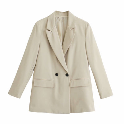 Blazer Casual Doble Botonadura Ligero para Commuter - Image 17