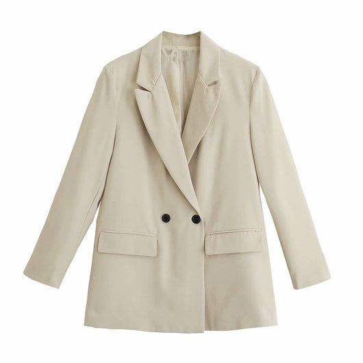 Blazer Casual Doble Botonadura Ligero para Commuter - Image 17