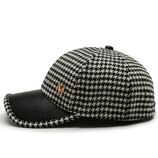 Gorra de Béisbol Unisex Cuadrícula Pata de Gallo - Image 2