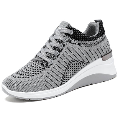 Tenis Deportivos para Mujer con Elevación Interna y Suela Gruesa Transpirable - Image 5