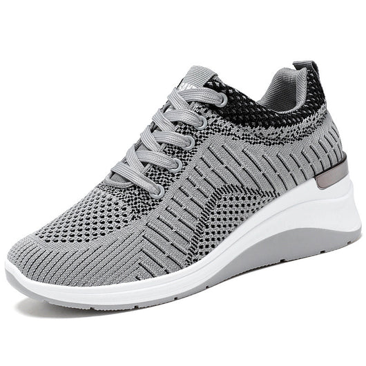 Tenis Deportivos para Mujer con Elevación Interna y Suela Gruesa Transpirable - Image 5