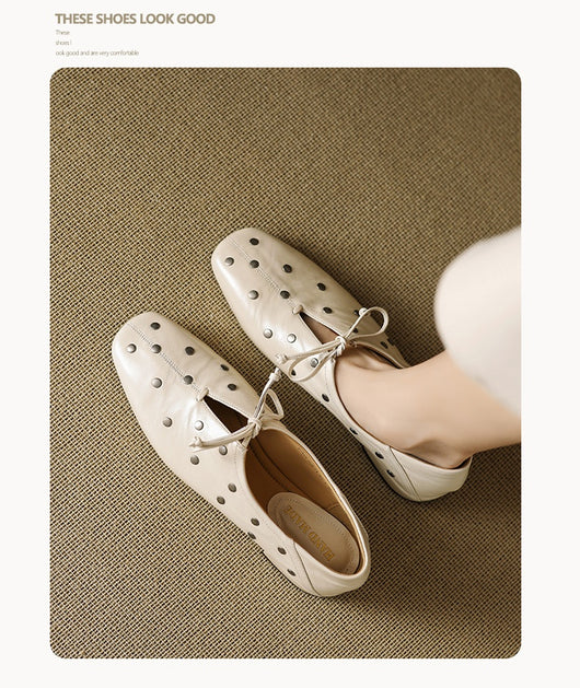 Zapatos Mary Jane de Cuero con Remaches - Elegancia Primaveral - Image 25