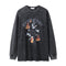 Remera Manga Larga Estampado Paloma y Llama para Hombre
