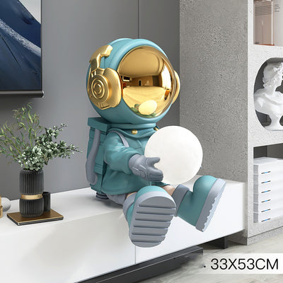 Lámpara Nocturna Astronauta - Decoración Moderna para Sala y Televisor - Image 6