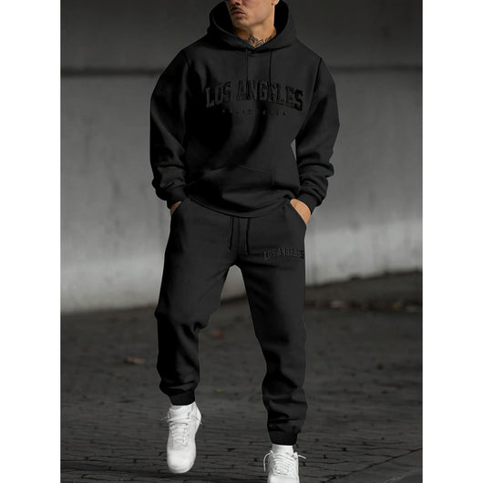 Suéter Casual Hombre con Estampado de Letras - Image 3