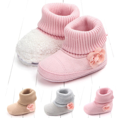 Botitas de Algodón Cálidas para Bebé - Colección Invierno Floret - Image 8