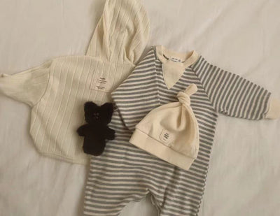 Buzo Infantil de Rayas con Cuello Redondo y Mangas Largas - Image 7