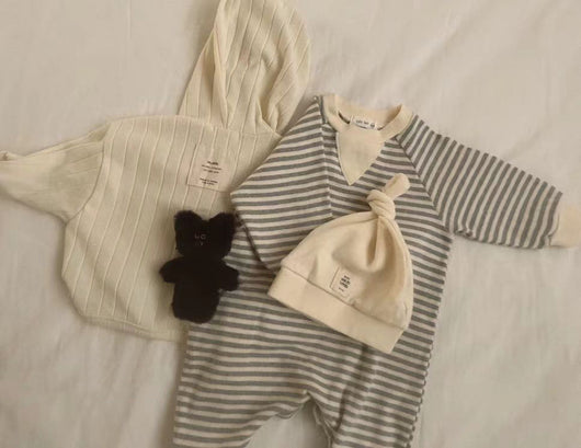 Buzo Infantil de Rayas con Cuello Redondo y Mangas Largas - Image 7