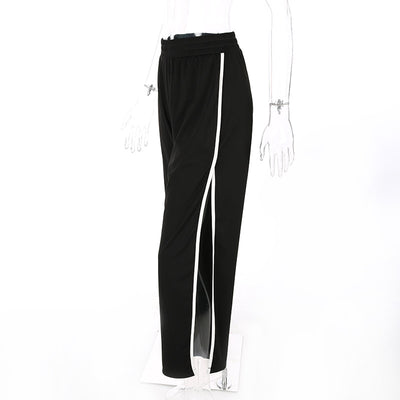 Pantalones Anchos con Rayas Laterales - Image 7