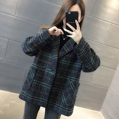 Traje Suelto Coreano para Otoño e Invierno - Image 11