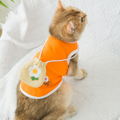 Chaleco Tejido Transpirable para Gatos - Ropa de Verano Cómoda - Image 2