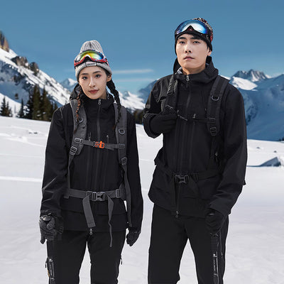 Chaqueta Impermeable Cortaviento con Tecnología Transpirable
