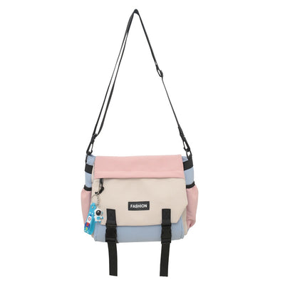 Bolsa de Hombro Casual Mujer Capacidad Grande Diseño Neutro Japonés - Image 7