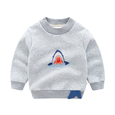 Sudadera Pullover para Niños Estilo Coreano con Cashmere - Image 7