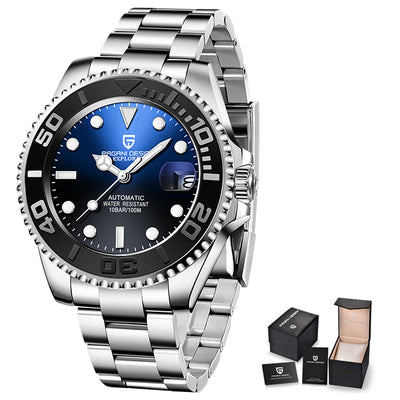Reloj Automático de Acero Inoxidable Resistente al Agua para Hombre - Image 20