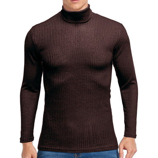 Suéter Cuello Alto Térmico de Manga Larga para Hombre - Image 8