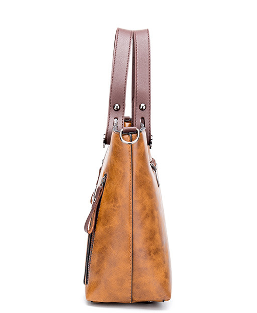 Bolso de Hombro Vintage PU Casual para Mujer - Image 3