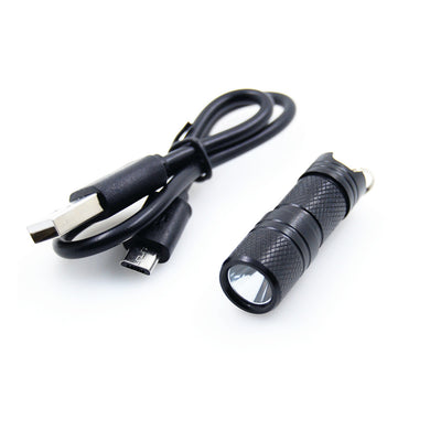 Linterna LED Recargable por USB Compacta