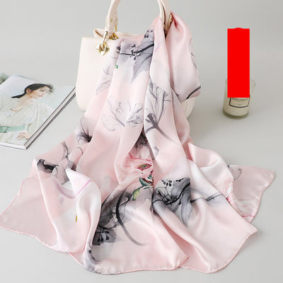 Pañuelo de Seda Estampado para Mujer - Image 40