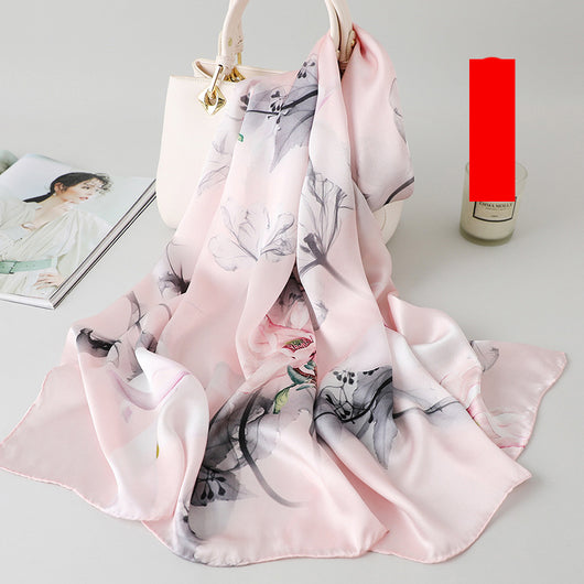 Pañuelo de Seda Estampado para Mujer - Image 40