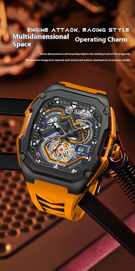 Reloj Deportivo Multifunción Luminoso Resistente al Agua con Diseño 3D - Image 12