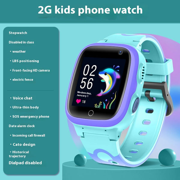 Reloj Inteligente Infantil Q12S con GPS, Pantalla Táctil y Foto
