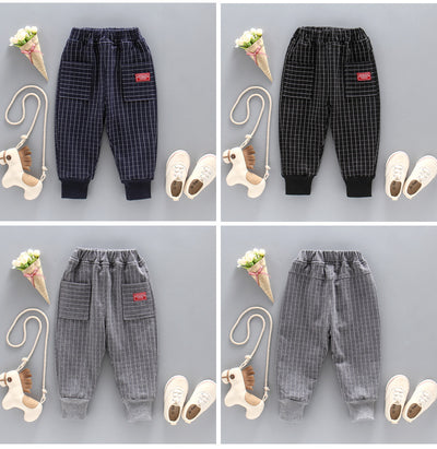 Pantalones a Cuadros Gruesos para Niñas - Tendencia Actual - Image 7