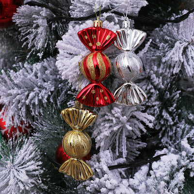 Set de 5 Adornos Navideños Galvanizados con Efecto Espejo - Caja de Regalo - Image 3