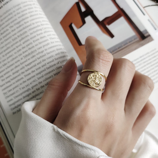 Anillo Sirena Dorado - Image 2