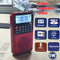 Radio Portátil FM con Bluetooth, Subwoofer y Reproductor de Historias