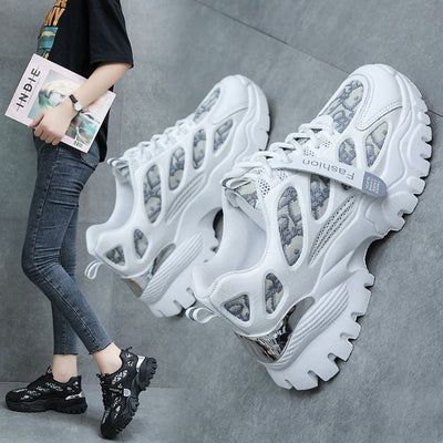 Zapatos Deportivos para Mujer Tipo Daddy Shoes - Malla Transpirable y Versátil - Image 5