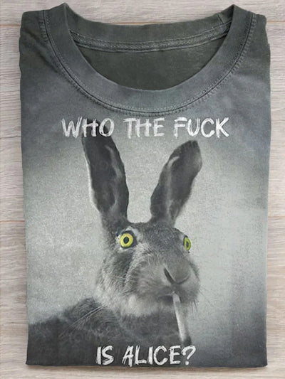 Camiseta Manga Corta Cuello Redondo con Estampado 3D para Hombre - Image 4