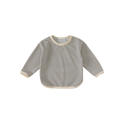 Playera Infantil a Rayas Casual para Otoño - Niños y Niñas - Image 11