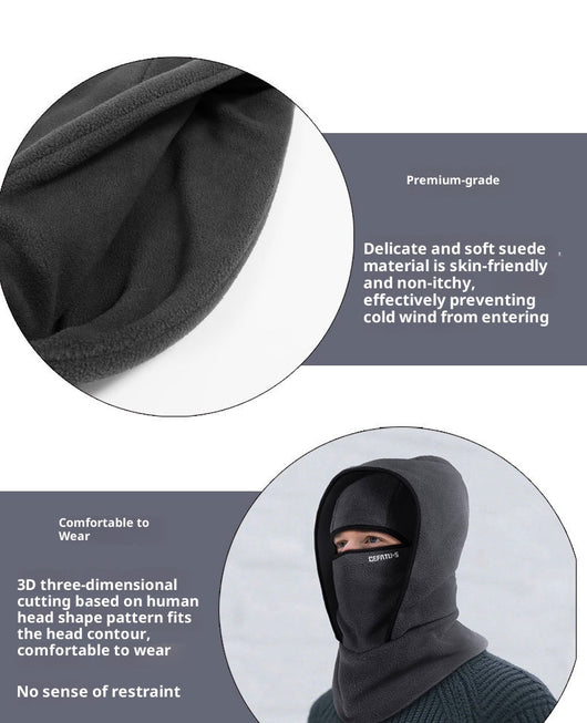 Gorro y Bufanda Térmica Integrada para Invierno - Image 13