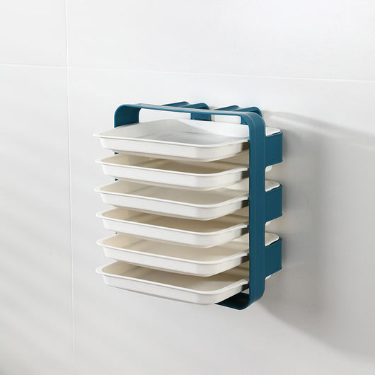 Repisa Flotante de Cocina Montada en Pared - Organizador Multifuncional - Image 15