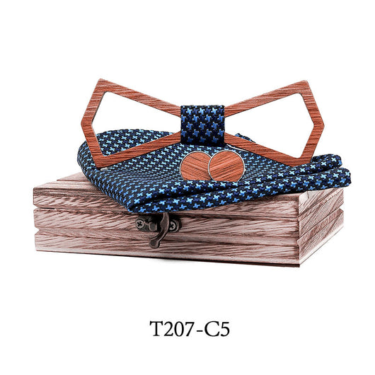 Moño Hueco Tallado en Madera Maciza - Regalo Perfecto para Celebraciones - Image 5