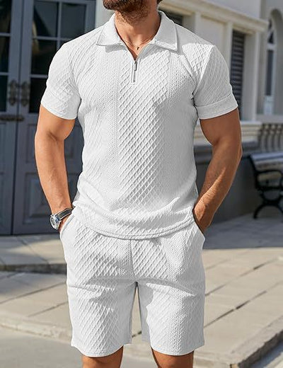 Conjunto Casual de Shorts para Hombre - Estilo Versátil Dos Piezas - Image 10