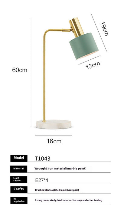 Lámpara de Mesa Mármol Estilo Nórdico Minimalista - Image 7
