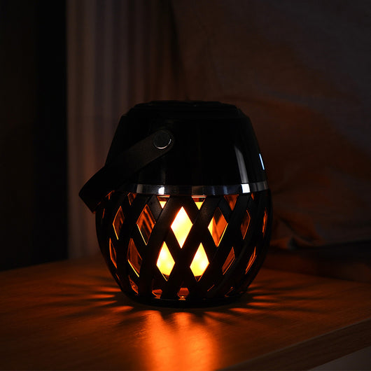 Parlante Bluetooth Portátil con Luz Antorcha Impermeable - Image 11