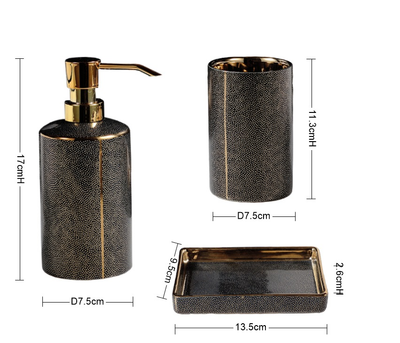 Juego de Accesorios de Baño Lujo Americano - Image 11