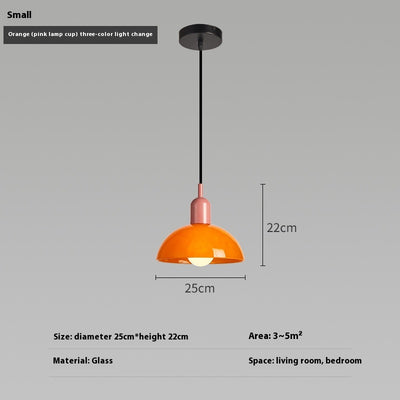 Lámpara Colgante Bauhaus Retro de Cristal para Restaurante - Image 41