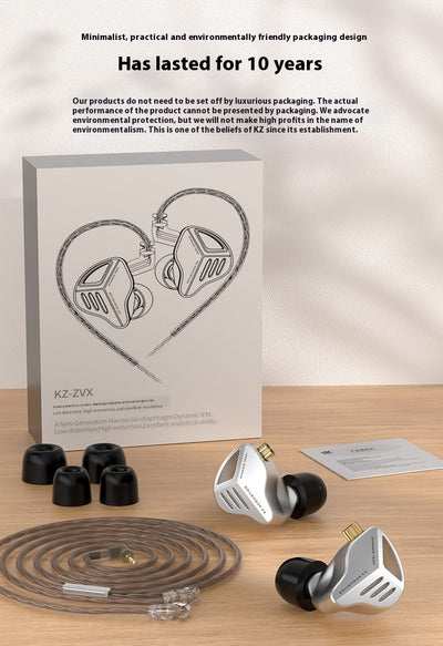 Auriculares In-ear KZ-ZVX: Sonido Premium y Comodidad Total - Image 6