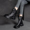 Botas Martin Retro de Suela Gruesa y Tacón Reforzado