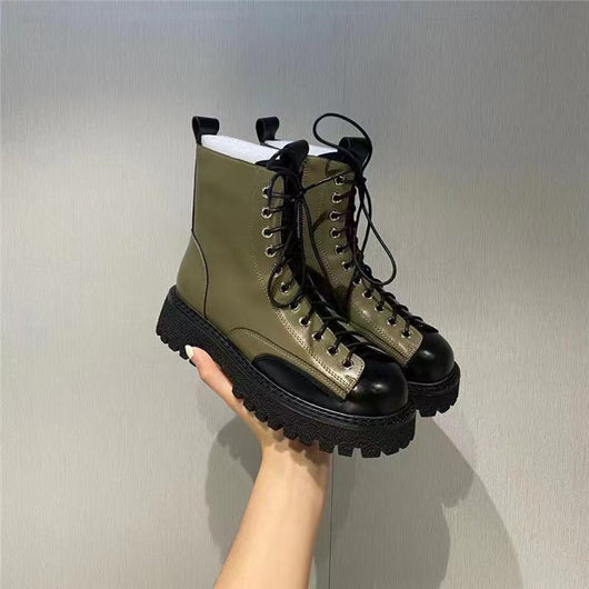 Bota Motociclista Estilo Británico Suela Gruesa Versátil - Image 8