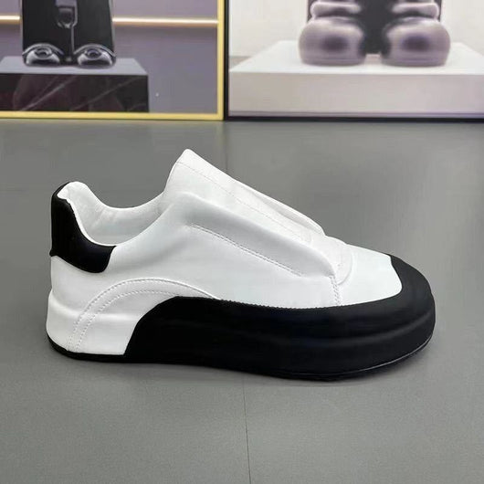 Zapatos Casuales de Cuero Genuino con Cierre Elástico y Transpirabilidad Máxima - Image 3