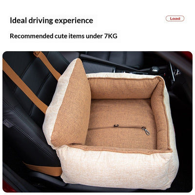 Asiento de Auto para Perros - Seguridad y Comodidad en el Viaje - Image 9