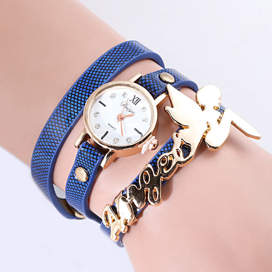 Reloj de Cuarzo para Mujer con Dije Ángel Personalizable - Image 13